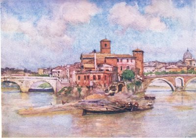 Island of the Tiber-The Isola Sacra by Alberto Pisa